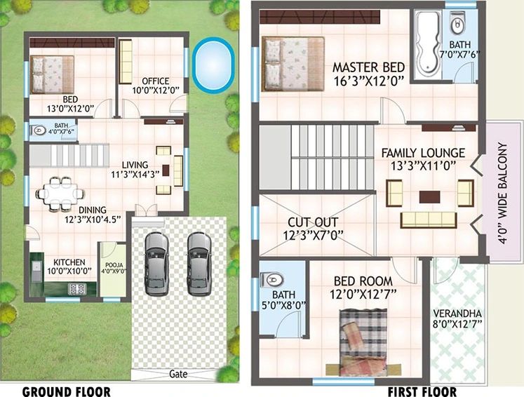 3 BHK House/Villa in SRK Green Park in Bachupally, Hyderabad - Image 831806