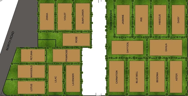 Master Plan of Edifice LA Bouquet in Kondapur, Hyderabad - Image 219543