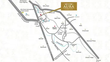 Location of City Sai Aura - Image 118374