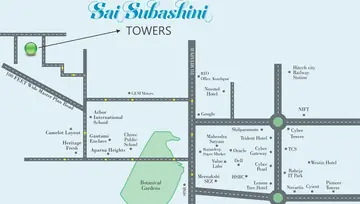 Location of Gauthami Sai Subashini Towers - Image 219646