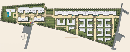 Master Plan of VDB Willow Farm in Whitefield, Bangalore - Image 219669
