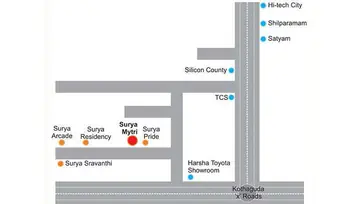 Location of Koven Surya Mytri - Image 219766