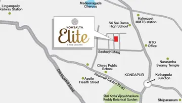 Location of Kaushiki Kowsalya Elite - Image 219774