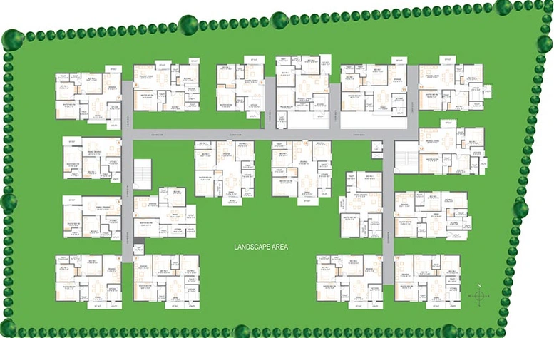 Master Plan of Manbhum Mayflower in Kondapur, Hyderabad - Image 219795