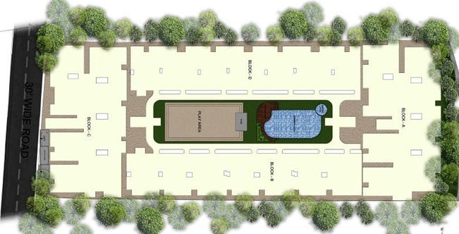 Master Plan of VSV White Orchids in Whitefield, Bangalore - Image 219801
