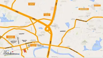 Location of Pratyusha Sree Sai Brindavanam - Image 219879