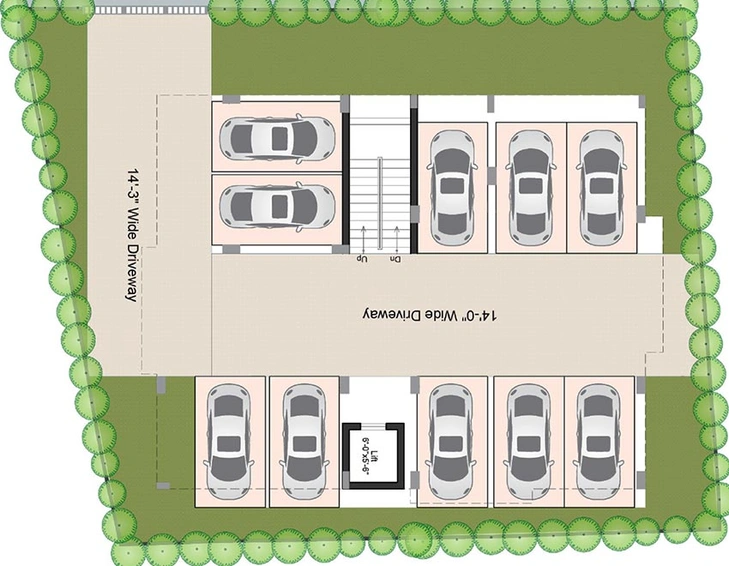 Master Plan of Saanvi Aura Homes in Narsingi, Hyderabad - Image 219886