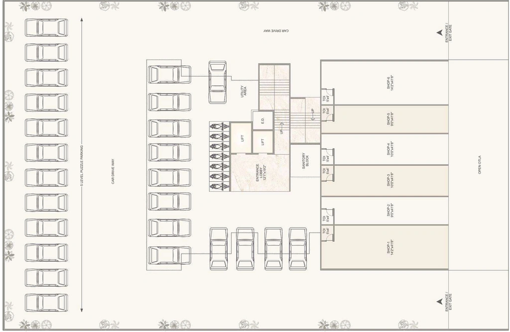 Master Plan of Bhaveshwar Valencia in Ulwe, Navi Mumbai - Image 120070