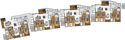 Floor Plan of Myscape Mea in Financial District, Hyderabad - Image 219940