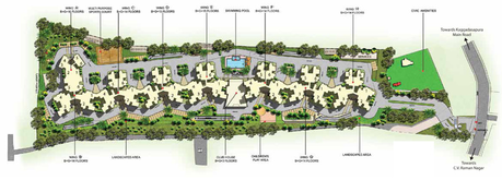 Master Plan of Purva Seasons in Old Madras Road, Bangalore - Image 220049