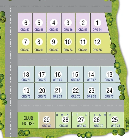 Master Plan of Sahiti Kanva Kuteer in Manikonda, Hyderabad - Image 220068