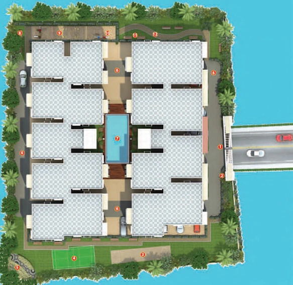 Master Plan of Sai Purvi Khosala in Marathahalli, Bangalore - Image 220084