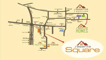 Location of Saranya Square - Image 220112
