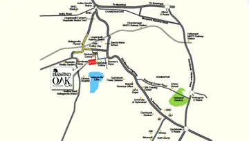 Location of Sri Diamond Oak - Image 220143