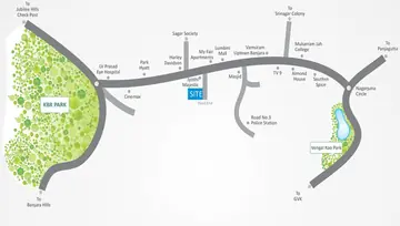 Location of Vamsiram Jyothi Sarada Nest - Image 220167