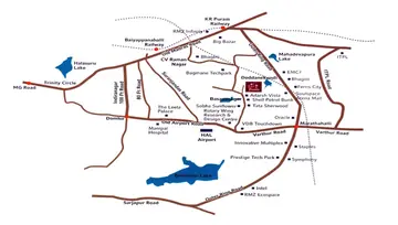 Location of Jain Heights East Parade - Image 220221