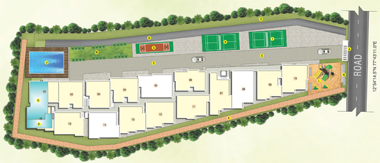 Master Plan of Abhee Nakshatra in Sarjapur Road, Bangalore - Image 220396
