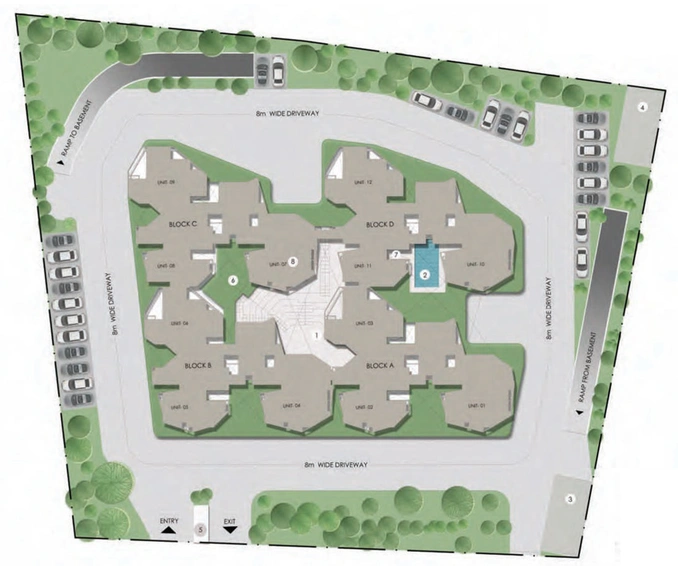 Master Plan of Aratt Milano in Sarjapur Road, Bangalore - Image 220453
