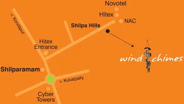 Location of Alekhya Wind Chimes - Image 220437