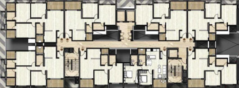 Floor Plan of Arun Sanctum in Ravet, Pune - Image 220483