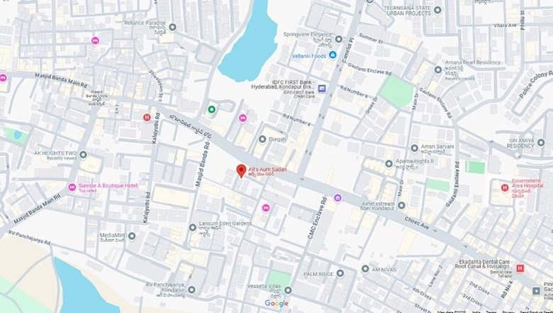 Location of ARS Aum Sadan in Kondapur, Hyderabad - Image 220467