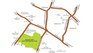 Location of Emaar MGF Boulder Hills - Image 220530