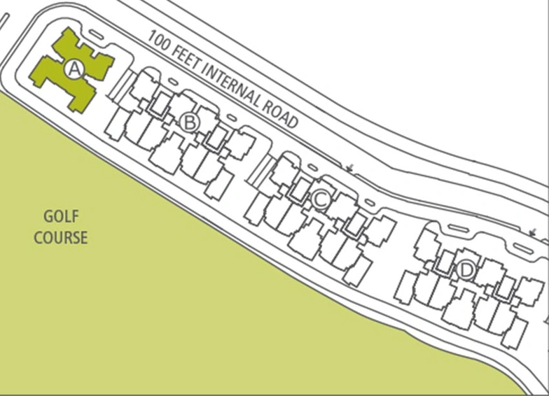 Master Plan of Emaar MGF Boulder Hills in Gachibowli, Hyderabad - Image 220531