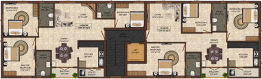Floor Plan of India Shalom Eden in Anna Nagar, Chennai - Image 220554