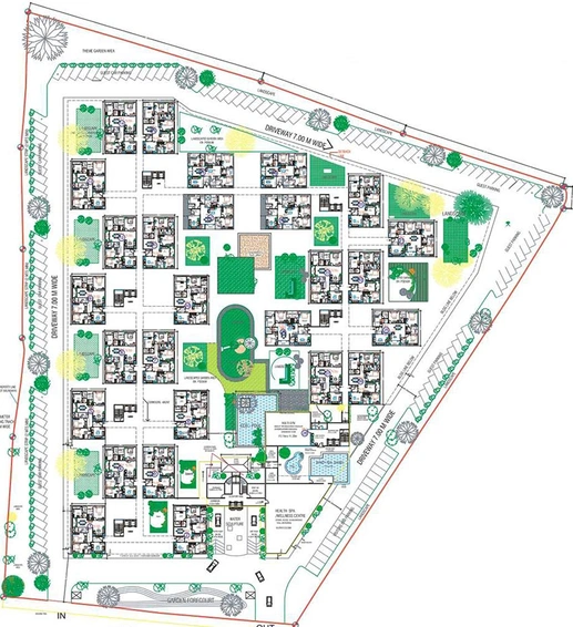 Master Plan of Legend Harmony in Gachibowli, Hyderabad - Image 220604
