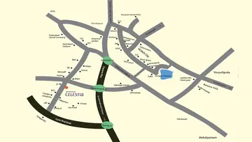 Location of Mantri Celestia - Image 220621