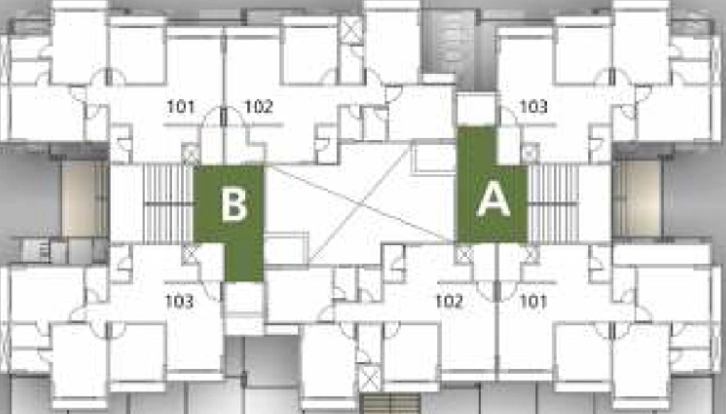Floor Plan of Kavisha Celebration in South Bopal, Ahmedabad - Image 129028
