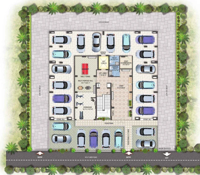 Master Plan of Sankalp 24 Carat in Jagatpura, Jaipur - Image 118533