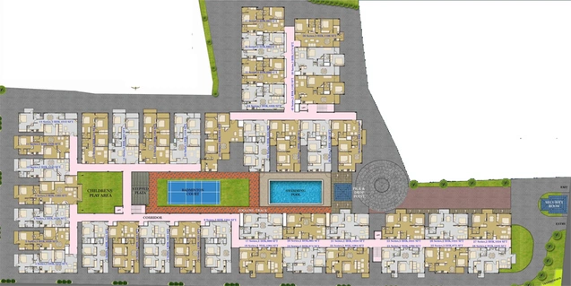 Master Plan of Asset Elvira in Sarjapur Road, Bangalore - Image 220961