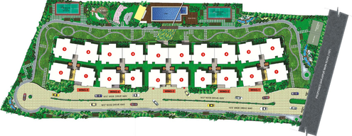 Master Plan of DSR Woodwinds in Sarjapur Road, Bangalore - Image 220979