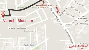 Location of Vamshi Blossom - Image 220994