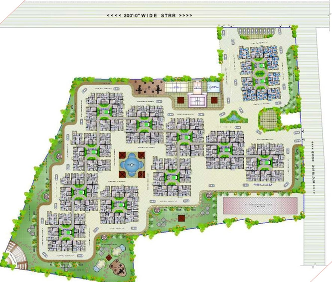 Master Plan of Aryan Golden Arena in Sarjapur, Bangalore - Image 220986