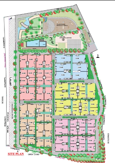 Master Plan of Astro Rosewood Regency in Sarjapur Road, Bangalore - Image 220999