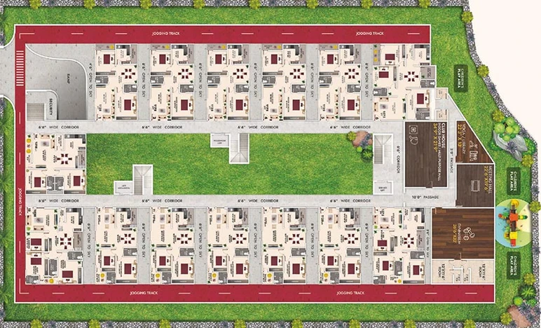 Master Plan of Aalaya Aspire in Bachupally, Hyderabad - Image 221027