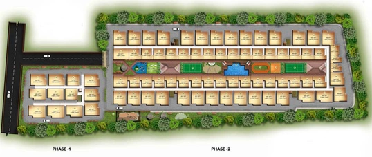 Master Plan of Bhavisha Urban Homes in Sarjapur, Bangalore - Image 221046