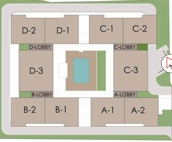 Master Plan of Carbon Nethaniah in Sarjapur Road, Bangalore - Image 221067