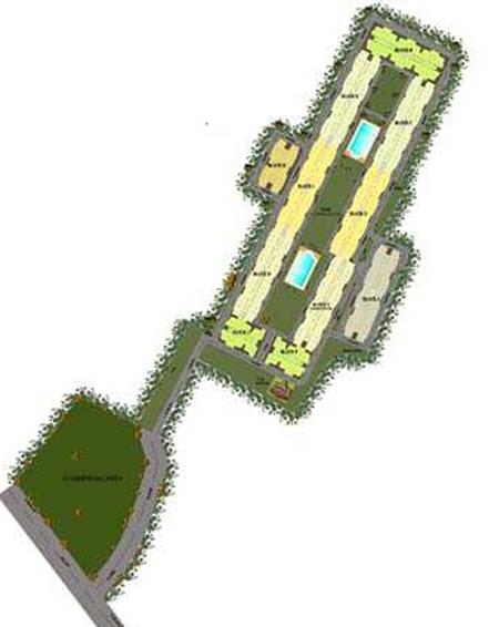 Master Plan of Confident Atik in Sompura, Bangalore - Image 221082