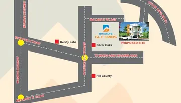 Location of Lakshmi Bhavnas GLC Cribs - Image 221107