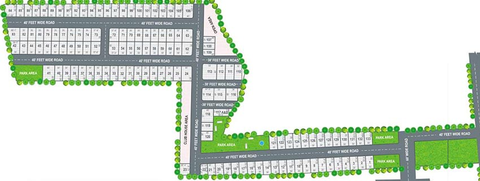 Master Plan of Praneeth Pranav Valley in Bachupally, Hyderabad - Image 221217
