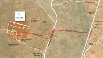 Location of Vishwanath Maher Homes 2 - Image 129048