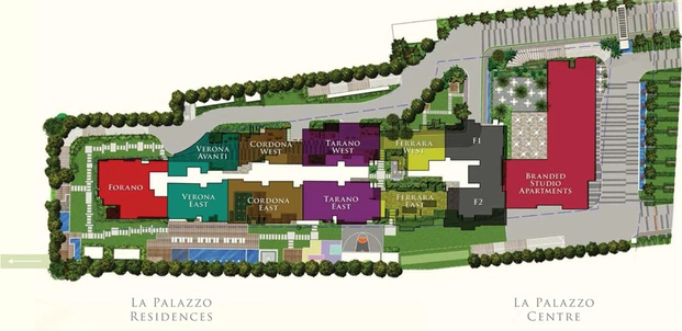 Master Plan of KMB La Palazzo in Sarjapur Road, Bangalore - Image 221225