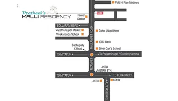Location of Pratheek Malli Residency - Image 221231