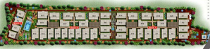 Master Plan of Midtown Opulent in Varthur, Bangalore - Image 221344