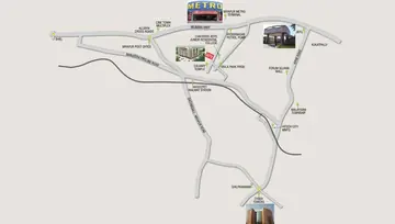 Location of Sai Vamsee Brindavan - Image 221350