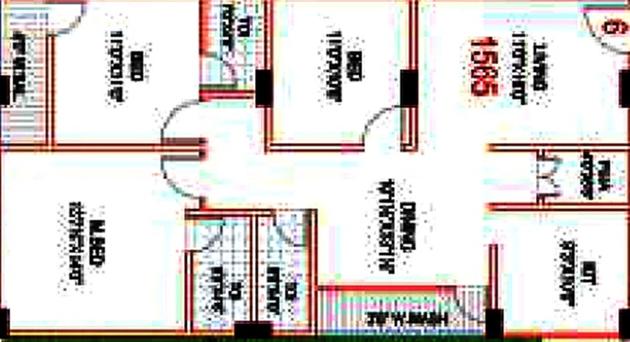 3 BHK Flat in Siva Fortuner Homes in Bachupally, Hyderabad - Image 832493