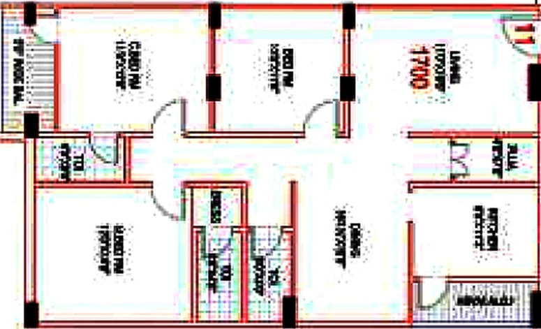 3 BHK Flat in Siva Fortuner Homes in Bachupally, Hyderabad - Image 832494